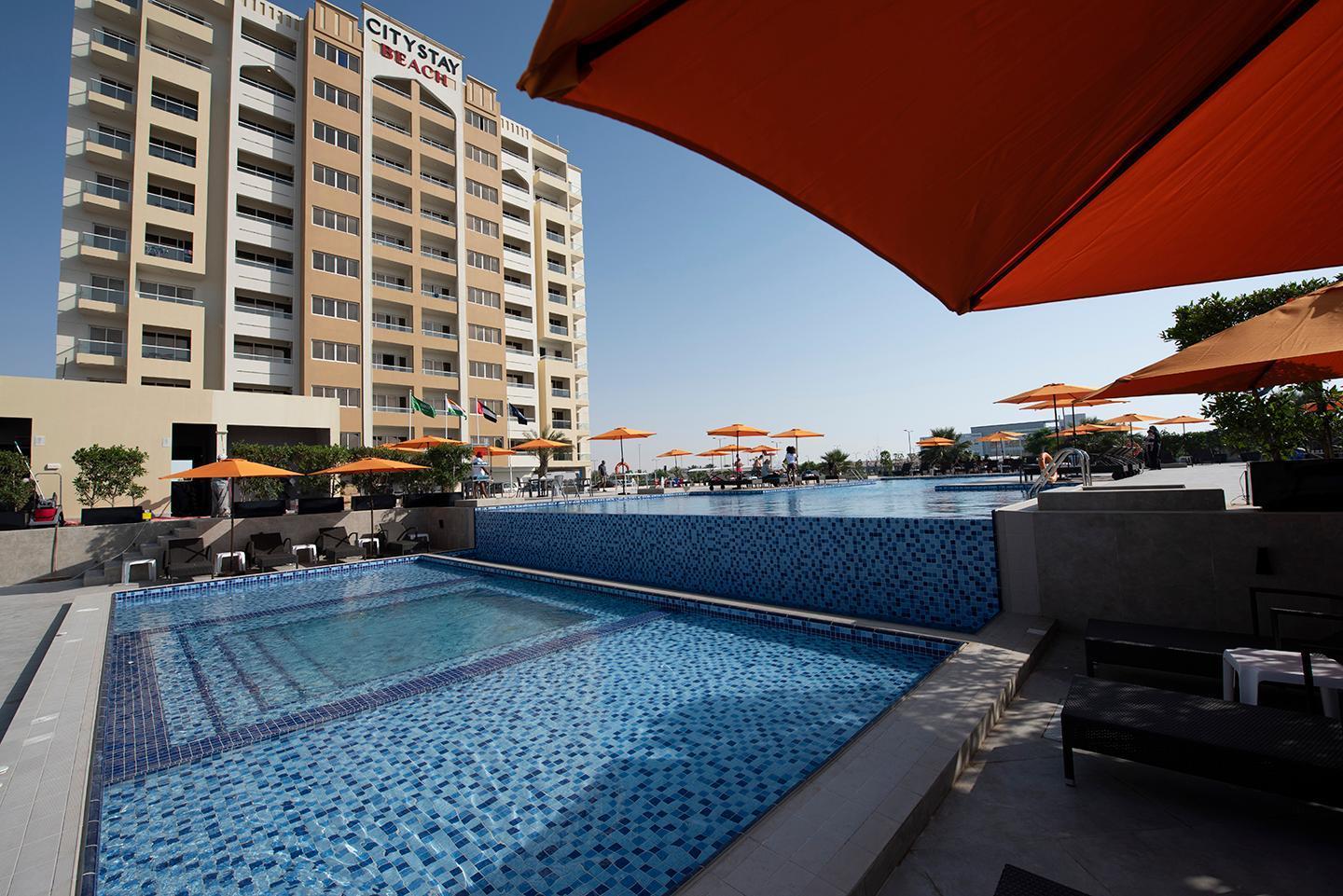 City Stay Beach Hotel Apartments - Marjan Island ラアス・アル・ハイマ エクステリア 写真